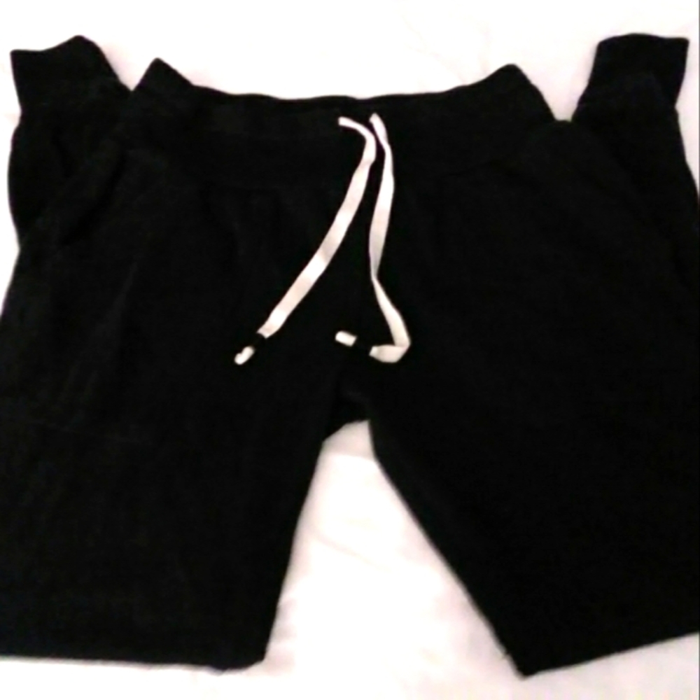 The Lounge Life Slim joggers size xs black and white
